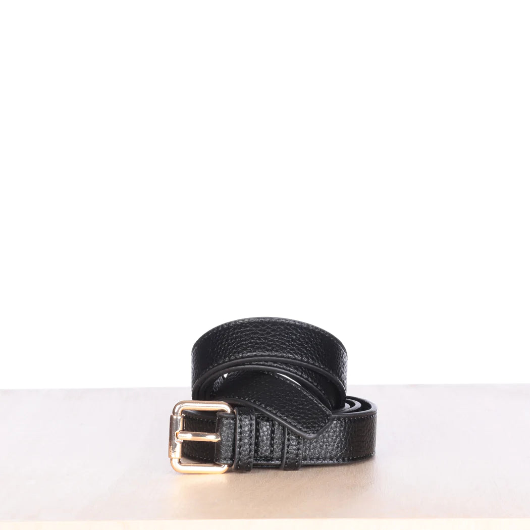 Black Pebble Belt Strap (S/M)