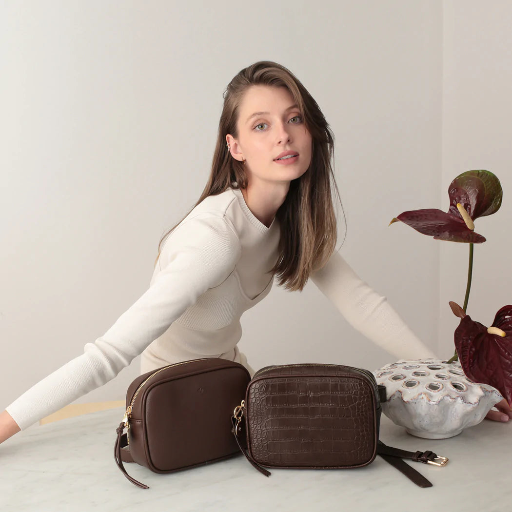 Belt Bag – Chocolate Pebble