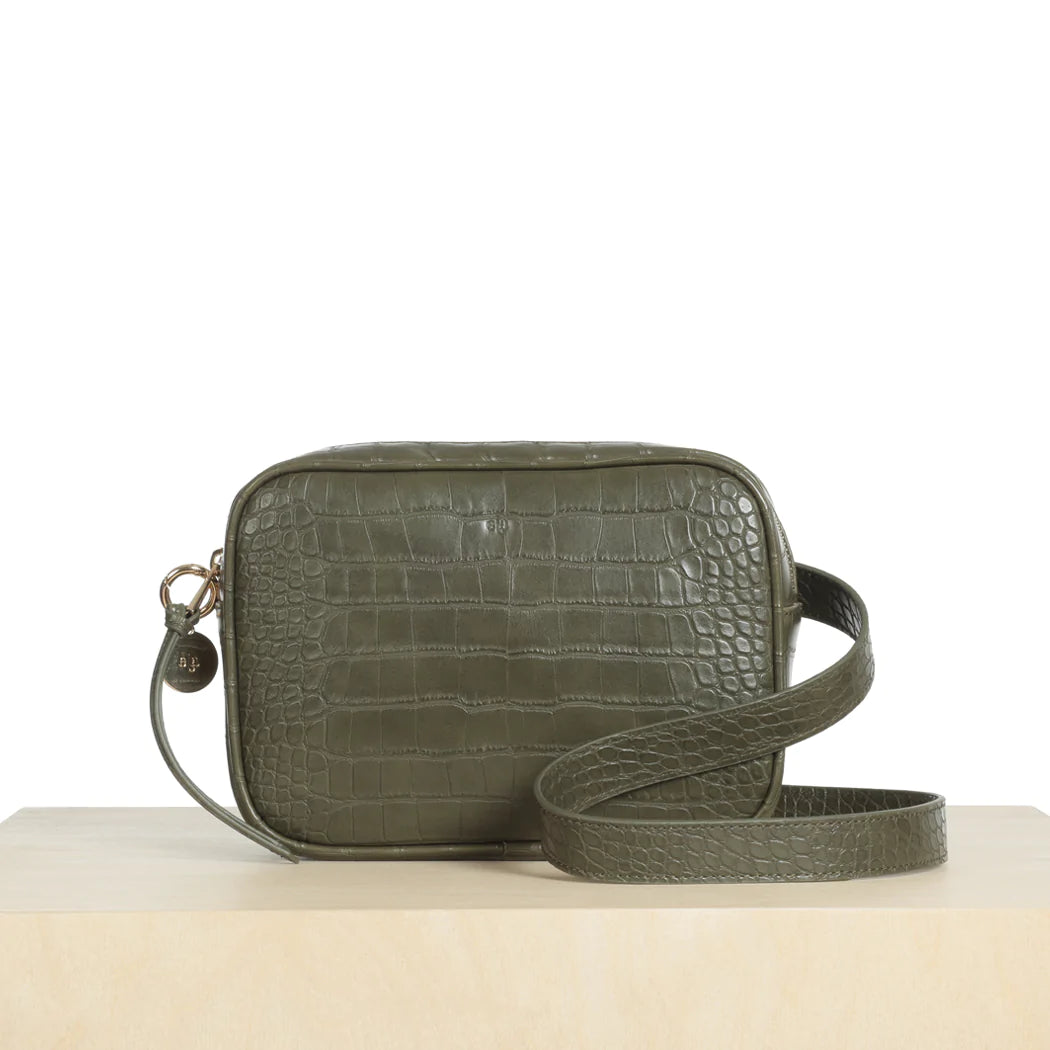 Belt Bag – Khaki Croc