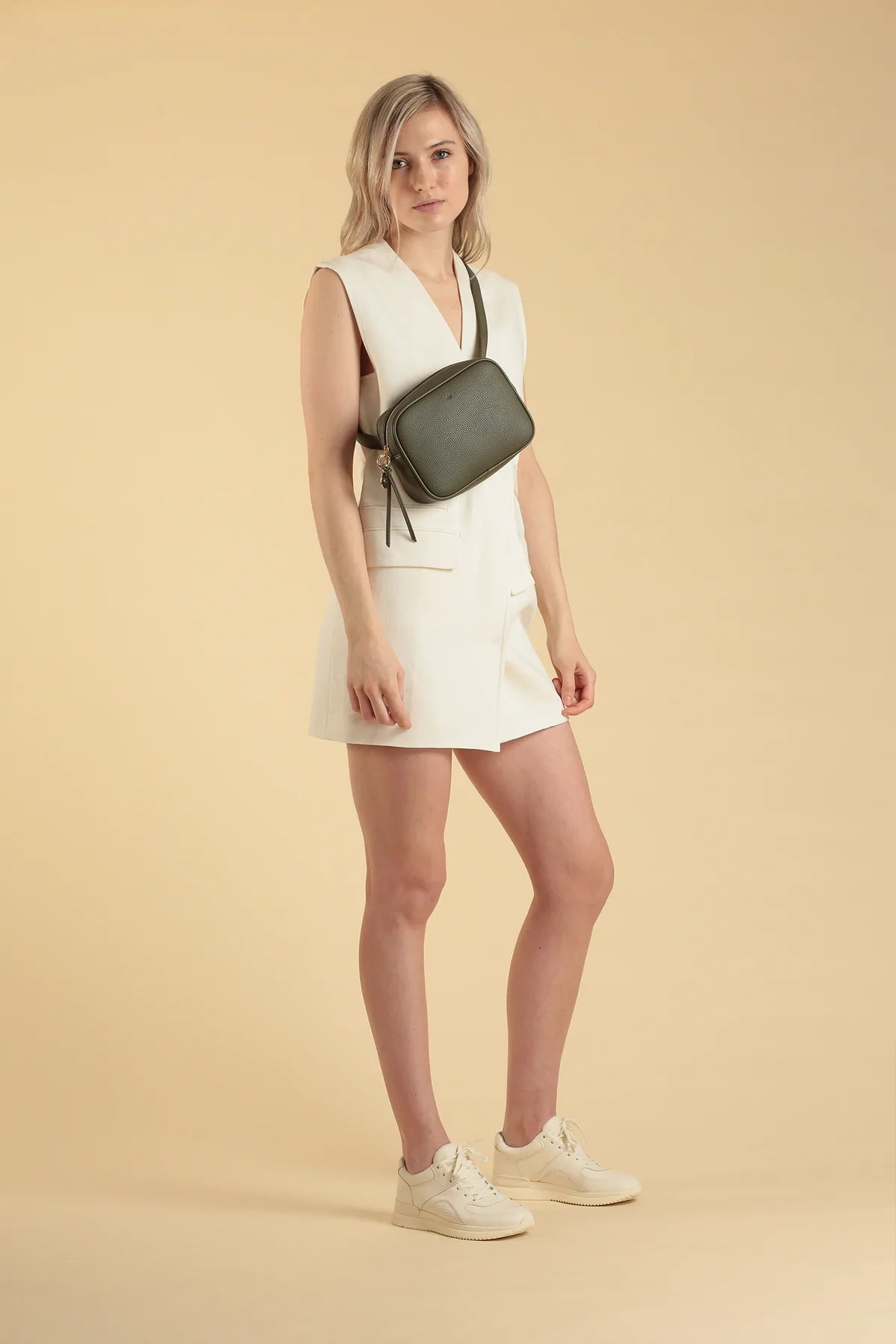 Belt Bag – Khaki Pebble