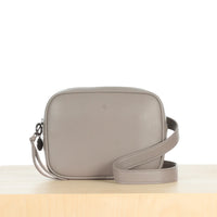 Thumbnail for Belt Bag – Taupe Pebble with Gunmetal Hardware