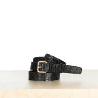 Thumbnail for Black Croc Effect Belt Strap (L/XL) [Sasha Exeter Collaboration]