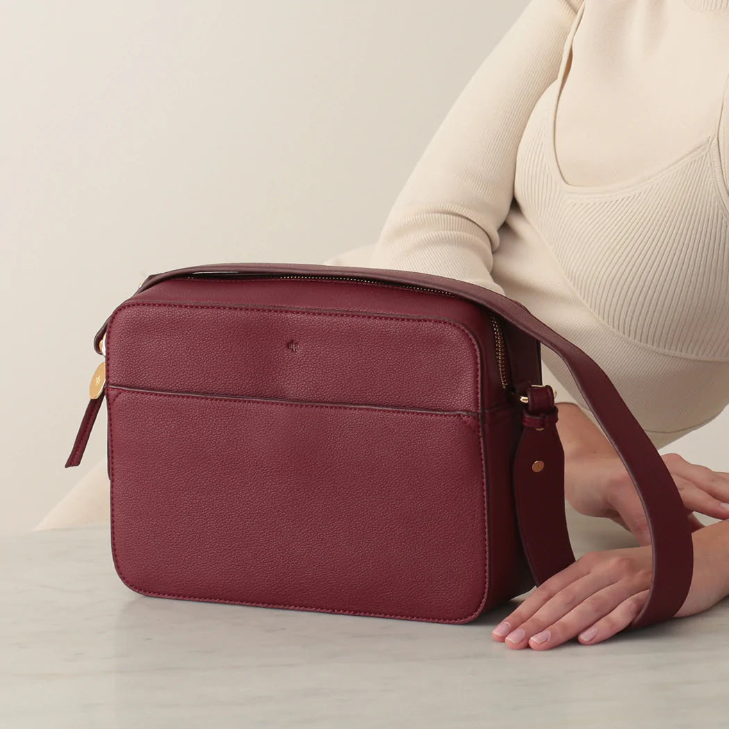 Bloom Bag – Wine Pebble