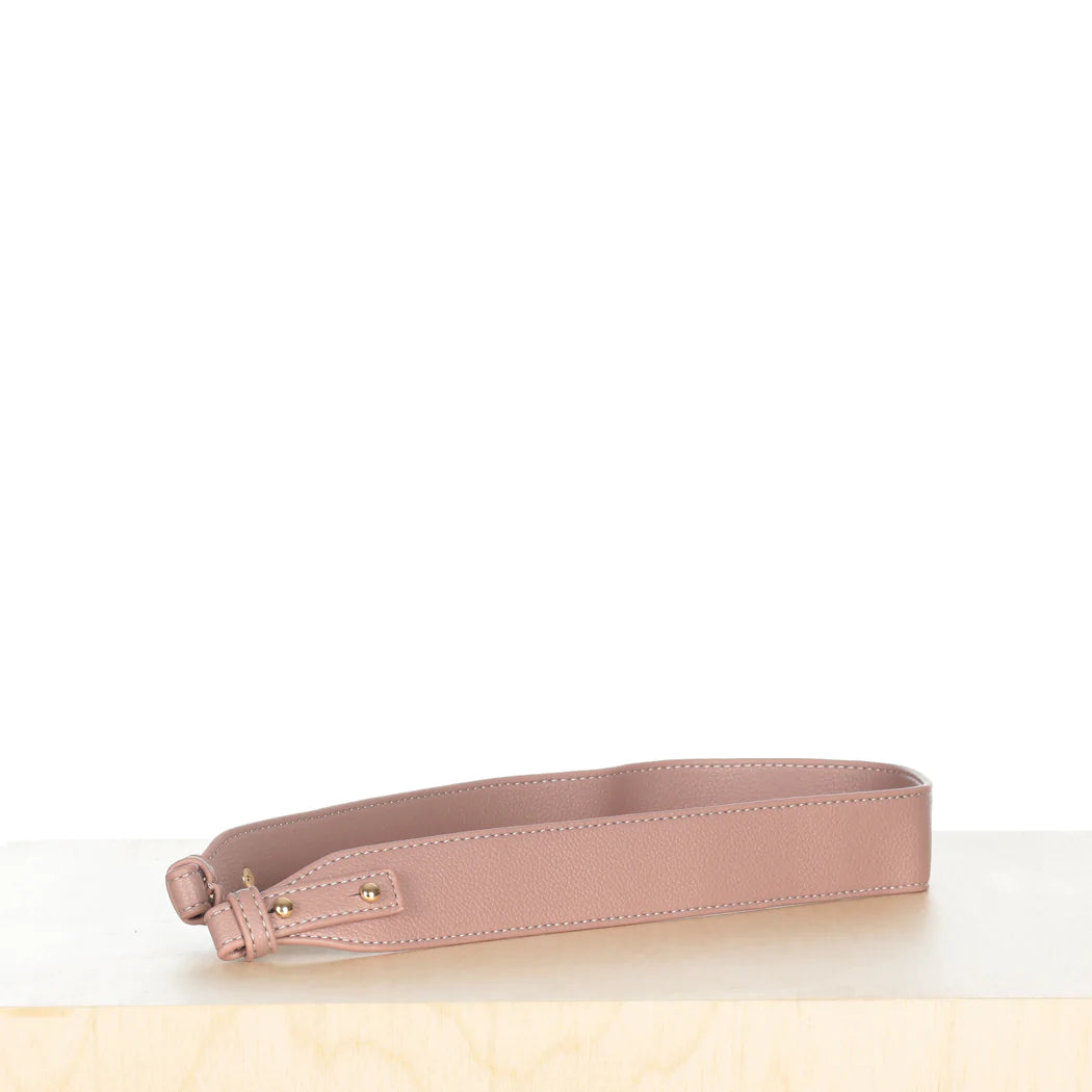 Guitar Strap compatible with Mini Bloom Bag & Saddle Bag - Mauve Pebble