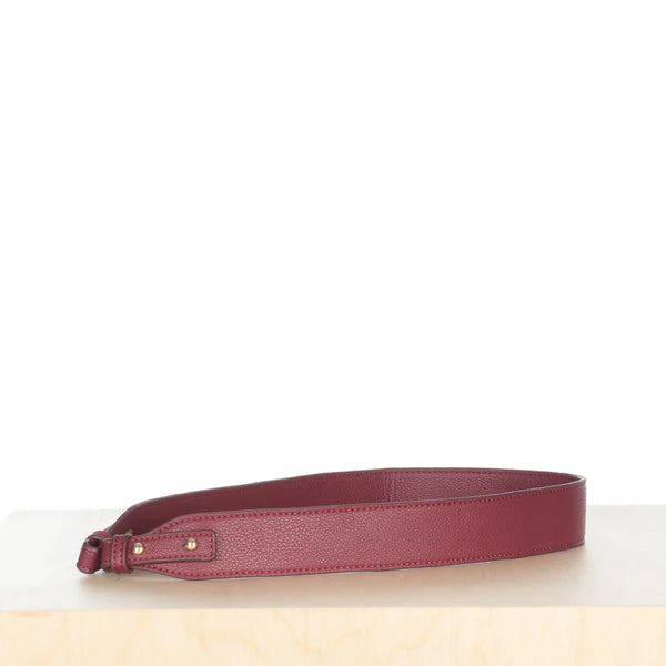 Guitar Strap compatible with Mini Bloom Bag & Saddle Bag - Wine Pebble