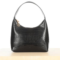Marlo Bag - Black Croc Effect