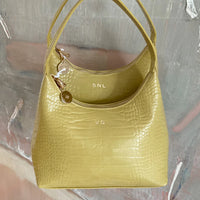 Marlo Bag - Chamomile Croc