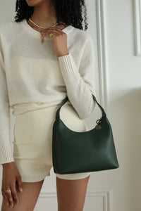 Marlo Bag - Forest Green Pebble