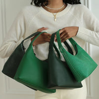 Marlo Bag - Green Croc Effect