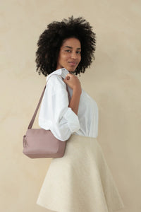 Guitar Strap compatible with Mini Bloom Bag & Saddle Bag - Mauve Pebble