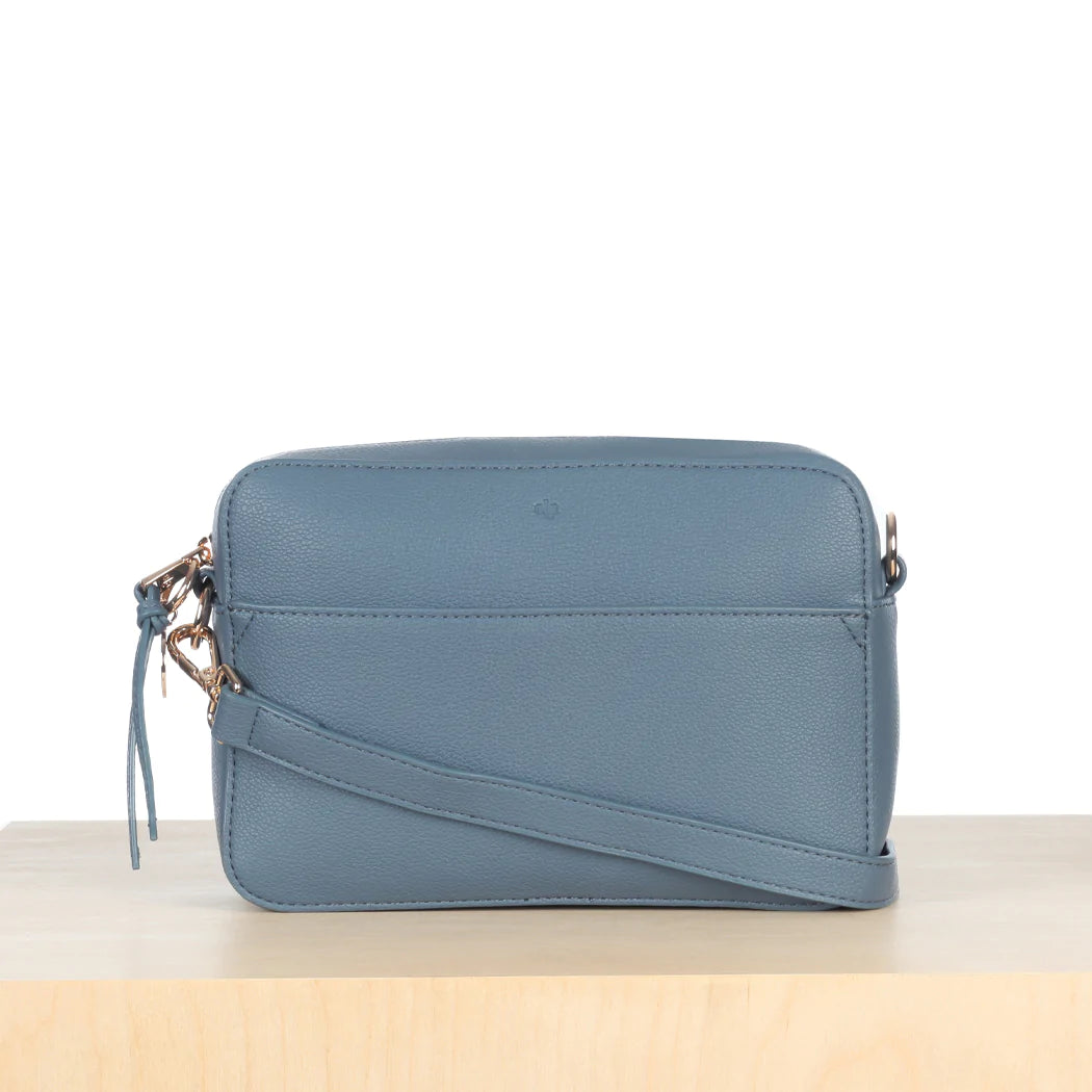 Mini Bloom Bag – Denim Pebble