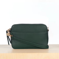 Mini Bloom Bag – Forest Green Pebble
