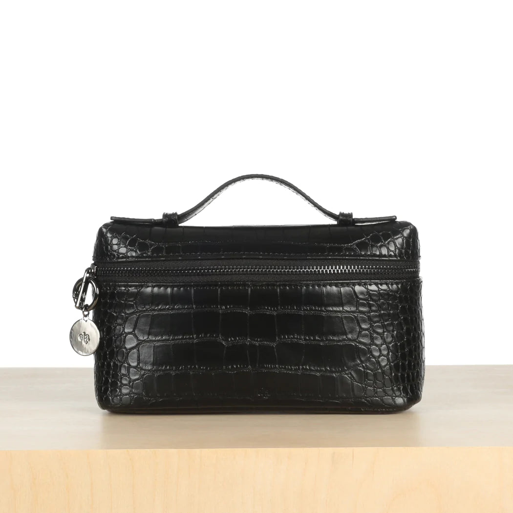 Mini Case Clutch - Wine Pebble