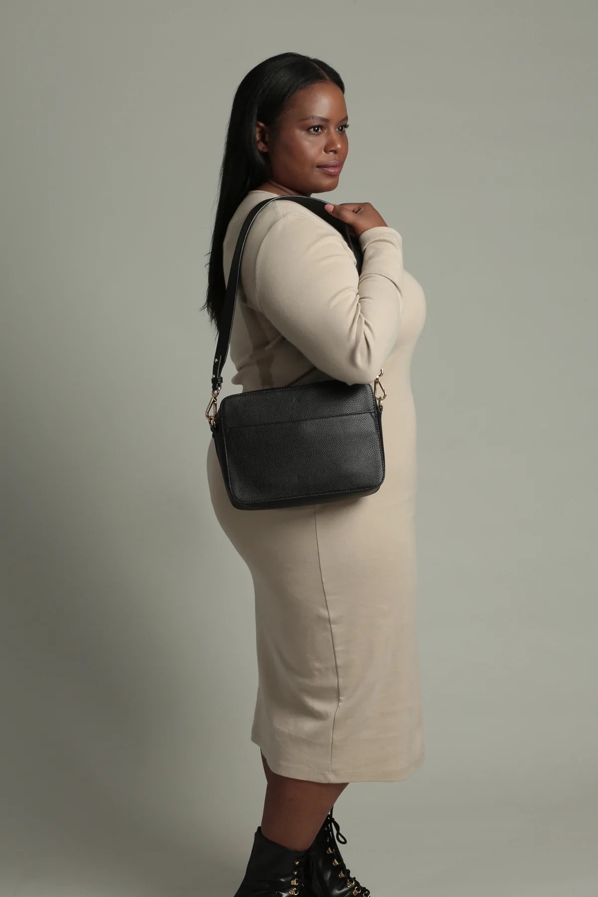 Bloom Bag – Black Pebble